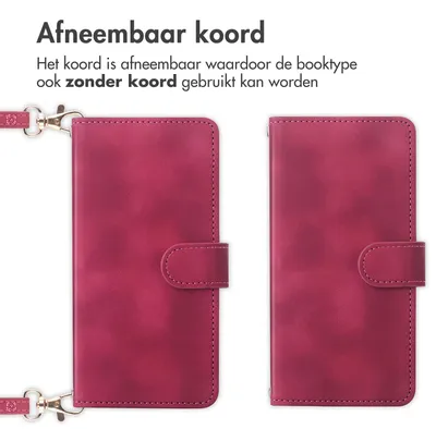 Productafbeelding van imoshion Bookcase met koord voor de Samsung Galaxy S26 FE - Rood