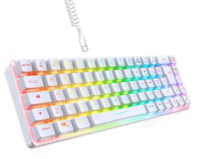 Zdjęcie produktu dla Klawiatura gamingowa K208 TKL z podświetleniem RGB, 69 klawiszy