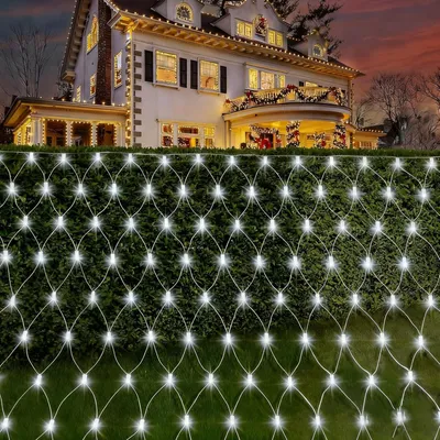 Immagine prodotto di Tenda luminosa LED da giardino 192 diodi 8 modalità impermeabile 3x2 m