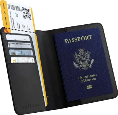 Immagine prodotto di Custodia per passaporto Satechi Vegan con funzione FindMy Custodia per passaporto