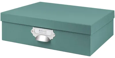 Produktbild von RÖSSLER Aufbewahrungsbox mit Griff opal 337x105x255mm