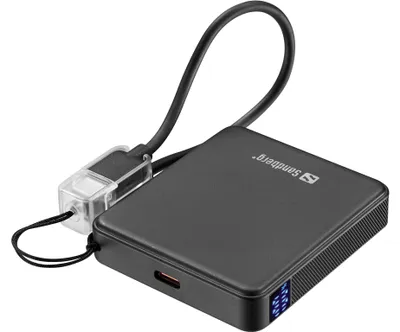 Obrázok produktu pre Sandberg 421-33, 5000 mAh, Lithium-ion (Li-ion), 3,85 V, 20 W, Čierna