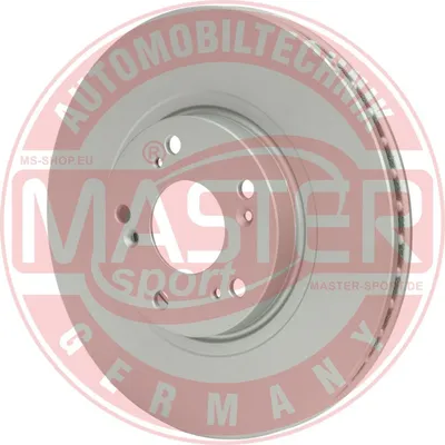 Produktbild von MS 24012501741-PCS-MS Bremsscheibe (1x Stück) Vorderachse für HONDA ACCORD VII (CL, CN)