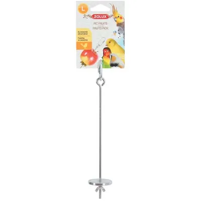 Obrázok produktu pre Držiak na ovocie v klietke kovový L 22cm Zolux
