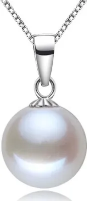 Produktbild von Elegante Silber Perlenkette für Damen | Hochwertiger Schmuck KP626
