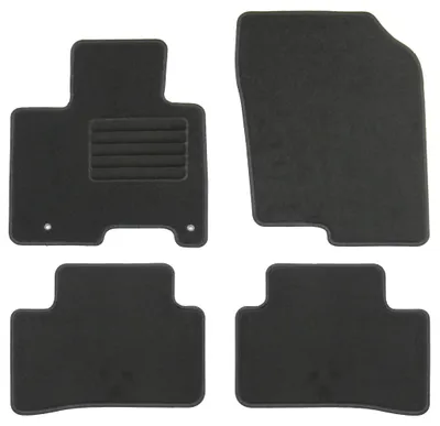 Fußmatten-Set für Hyundai Tucson 4 NX4, 11/2020-, 4-teilig, Schwarz