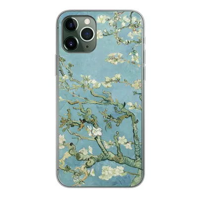 Produktbild von MuchoWow® Handyhülle Schutzhülle Hülle für iPhone 11 Pro Mandelblüte - Van Gogh - Kunst Silikon Softcase Handy Hülle - Handy