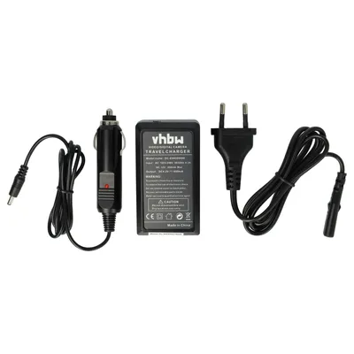 Produktbild von vhbw Ladegerät kompatibel mit Kodak EasyShare M565, M575, M550, M577, M580, M5350, M5370, M552 Kamera - Ladeschale, Kfz-Adapter Ladeanzeige