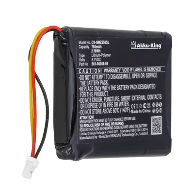 Akku fuer Garmin DriveSmart 5 - 750mAh