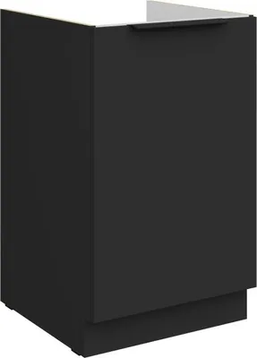 Produktbild von LUNARA Unterschrank für Spülbecken – Breite 50 cm, schwarz