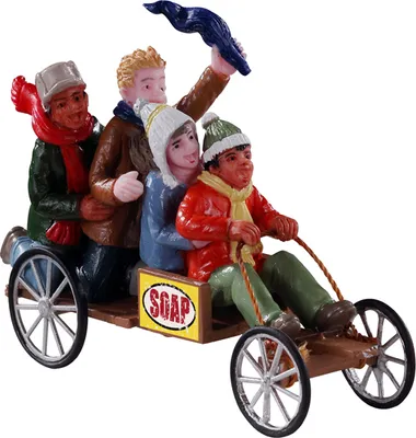 Productafbeelding van Go-cart racers kerstfiguur LEMAX