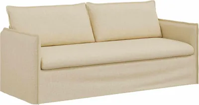 Immagine prodotto di vidaXL Divano Crema 196 x 82 x 85 cm Tessuto