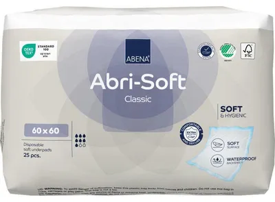Produktbild von Abri Soft Krankenunterlage 60x60 cm 25 St