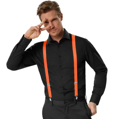 Produktbild von Einfarbiger Hosenträger - orange