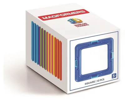 Immagine prodotto di MAGFORMERS GmbH, set di 12 quadrati Magformers, multicolore