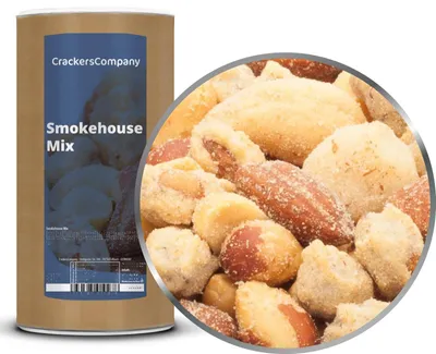 Produktbild von CrackersCompany Smokehouse-Mischung (Smokehouse Mix), Membrandose 650 g