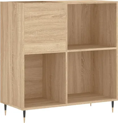 Produktbild von Plattenschrank Sonoma-Eiche 84,5x38x89 cm Holzwerkstoff