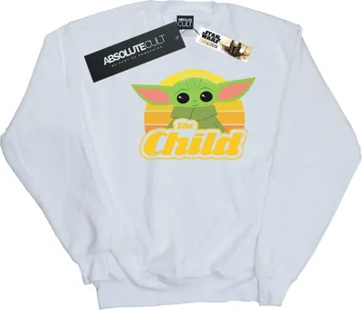 Produktbild von Star Wars - "The Mandalorian The Child" Sweatshirt für Herren BI46415 (XL) (Weiß)