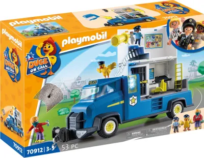 Produktbild von PLAYMOBIL Duck on Call 70912 D*O*C* - Polizei Truck