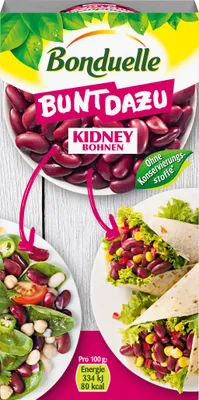Immagine prodotto di Bonduelle Bunt con fagioli in scatola 2x80g