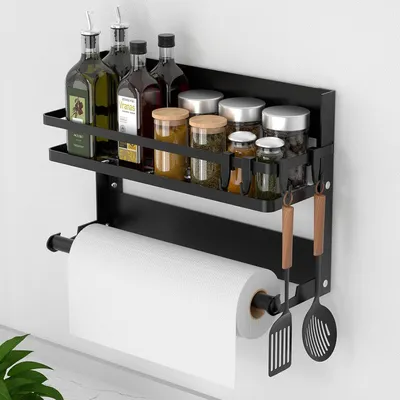 Immagine prodotto di Organizzatore per il bagno - Senza foratura - Nero