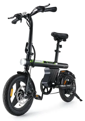 Zdjęcie produktu dla Rower elektryczny dla dorosłych – U1 Citybike – silnik bezszczotkowy 250 W – akumulator litowy 36 V 7,8 Ah – zasięg 31–60 km – prędkość maksymalna 25 km/h – koła 35,6 cm – kolor czarny