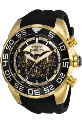 Obrázek produktu pro Invicta Speedway - SCUBA 26301 Pánské Hodinky - Quartz Hnutí - Nerezová Ocel s Černým Ciferníkem - 50 mm