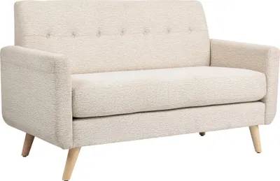 Produktbild von Zweisitzer-Sofa, komfortabel, 134x71x82 cm, Beige