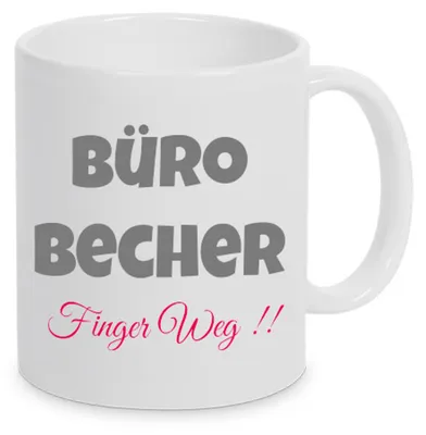 Produktbild von TassenKing™ - Büro Becher - Tasse - Kaffeetasse - Tasse mit Spruch