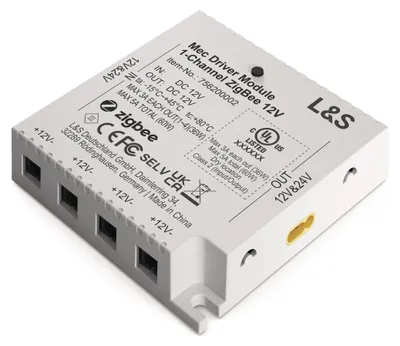 Produktbild von Funktionsmodul Mec Driver 1 Kanal, 4 LED Ausgnge 12 V DC Lnge 73,6 mm