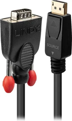 Image de Câble convertisseur LINDY DisplayPort vers VGA 2m