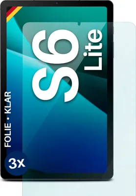 Produktbild von moex® 3x Schutzfolie kompatibel mit Samsung Galaxy Tab S6 Lite - Displayschutzfolie dünn Folie, Klar