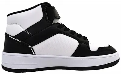 Imagen del producto de Champion REBOUND 2.0 MID B GS, botas para niños, modelo medio, para niños, con cierre de velcro, color blanco