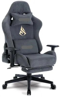 Immagine prodotto di Sedia da gaming - Sedia da ufficio ergonomica - Sedie da ufficio per adulti - Sedia - Sedia da PC traspirante