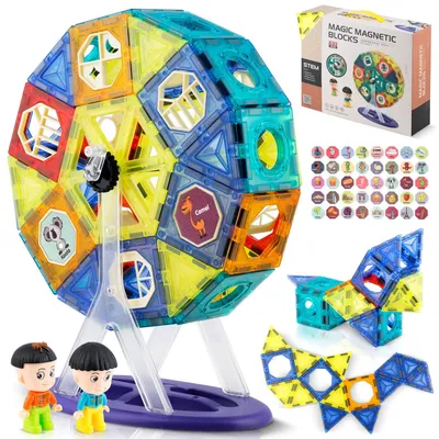 Obrázok produktu pre Magnetické bloky s kolotočom RK-769 Ricokids