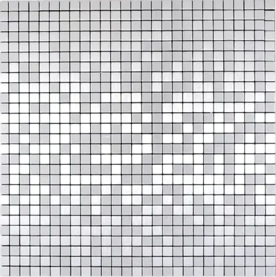 Produktbild von Mosani MOS200-L5S, Mosaik, Metall, Silber, Indoor, Rechteck, 290 mm