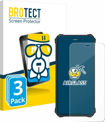 Produktbild von 3x BROTECT Schutzglas für Fossibot F101P Schutzfolie Panzer Folie Glas Display Schutz klar
