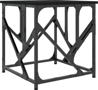 Produktbild von vidaXL Couchtisch Schwarz 45x45x47,5 cm Holzwerkstoff