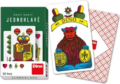 Produktbild von DINO JEDNOHLAVÉ Mariášové karty