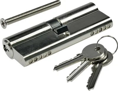 Produktbild von ChiliTec 22590 Schließzylinder 80mm (40+40mm) Profil-Zylinder, 3 Bartschlüssel