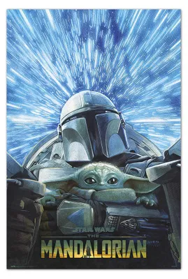 Obrázek produktu pro Plakát Star Wars Mandalorian Hyperspace 61x91,5cm