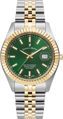 Produktbild von Jacques du Manoir Armbanduhr Date Inspiration Dark Green