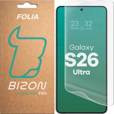 Produktbild von Hydrogel Folie für den Bildschirm für Galaxy S26 Ultra, Bizon Film Hydrogel Front, 1 Stück