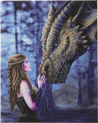 Produktbild von Crystal Art Drachenmärchen 40x50 cm