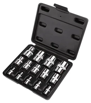 Productafbeelding van Amazon Basics 14-delige set Torx-bitsleutels, van E4 tot E24, met opbergkoffer