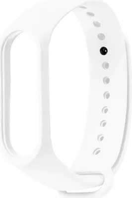 Zdjęcie produktu dla Pasek silikonowy do Xiaomi 5/6 - biały