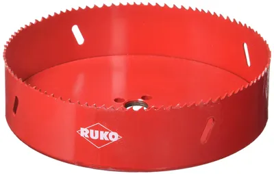Image de Scie cloche RUKO en acier rapide (HSS) et bimétal, à denture variable, Ø 168 mm