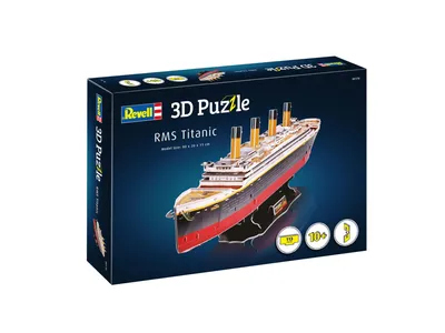 Obrázok produktu pre Revell 170 RMS Titanic 3D-Puzzle, 3D puzzle, Čína, 200 mm, 100 mm, 50 mm, 200 g