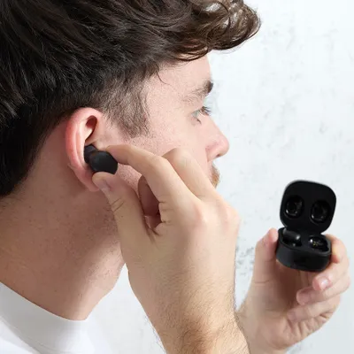 Image de Ecouteurs Sans Fil - BE MIX - Eclipse - Bluetooth - Noir
