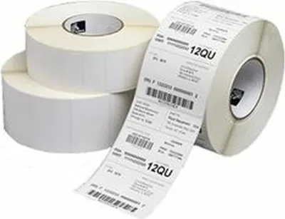 Productafbeelding van Zebra Z-Perform 1000T, Wit, Zelfklevend etiket, Labels, Rollen, Papier, Thermische transfer